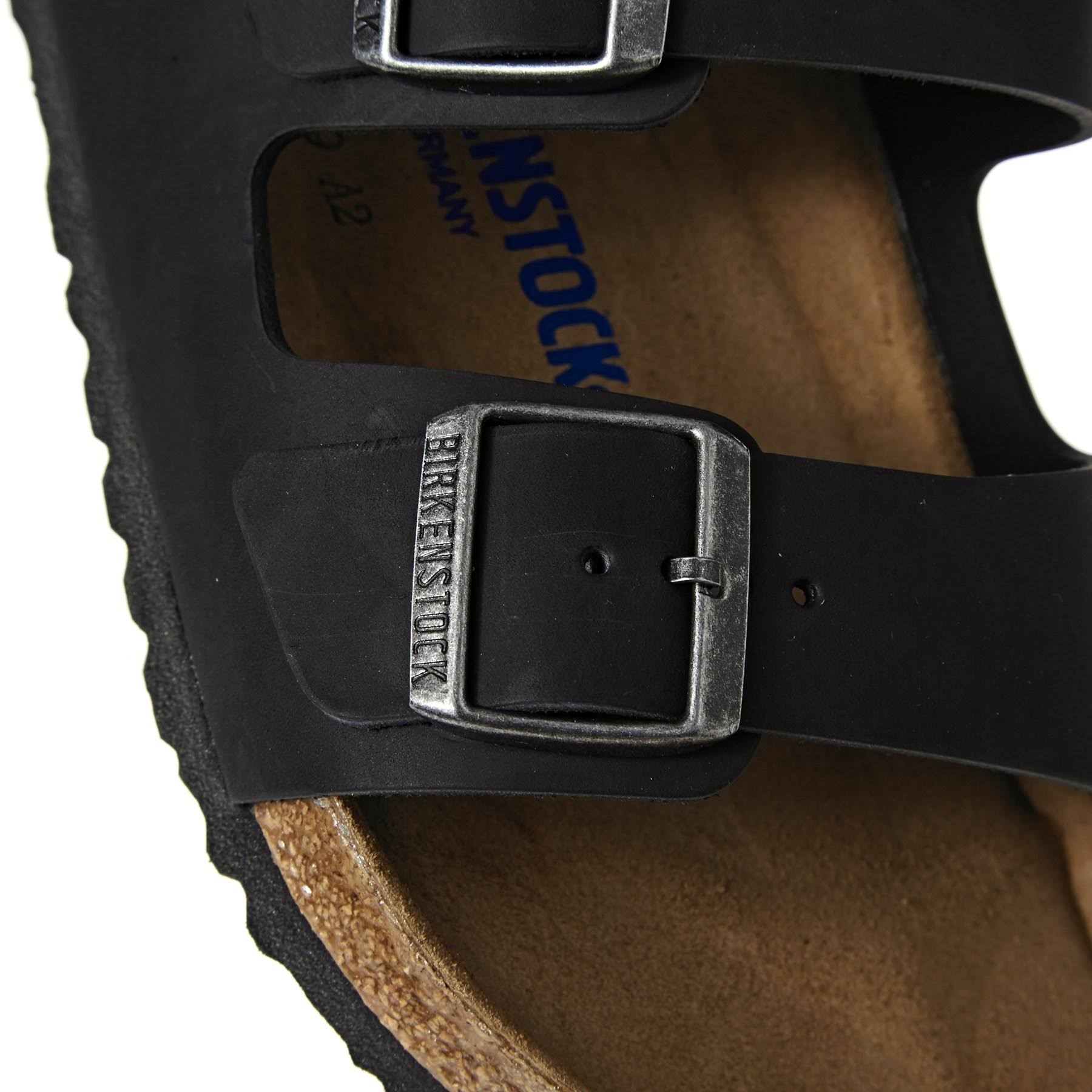 Birkenstock Arizona Softbed Oiled Leather Black