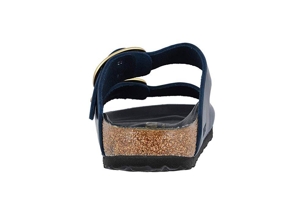 Birkenstock Arizona Big Buckle Women's Shoes Blue Oiled Leather : 36 (US Women's 5-5.5) Narrow