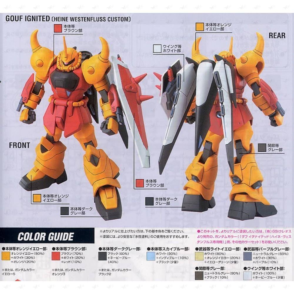 Gundam 1/144 HG Gouf Ignited