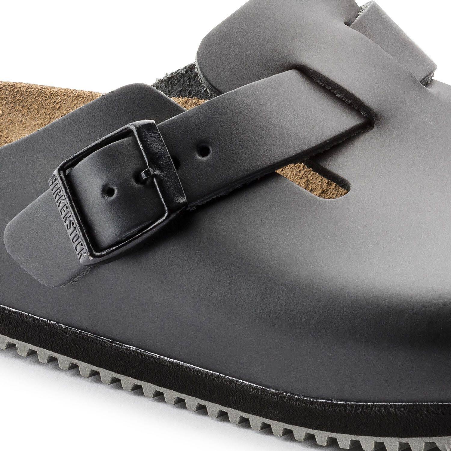 Birkenstock Boston Super Grip Black Leather / 37 / Regular