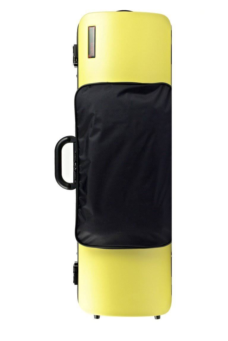 BAM 2011XL Hightech Oblong Violin Case with Pocket Anise