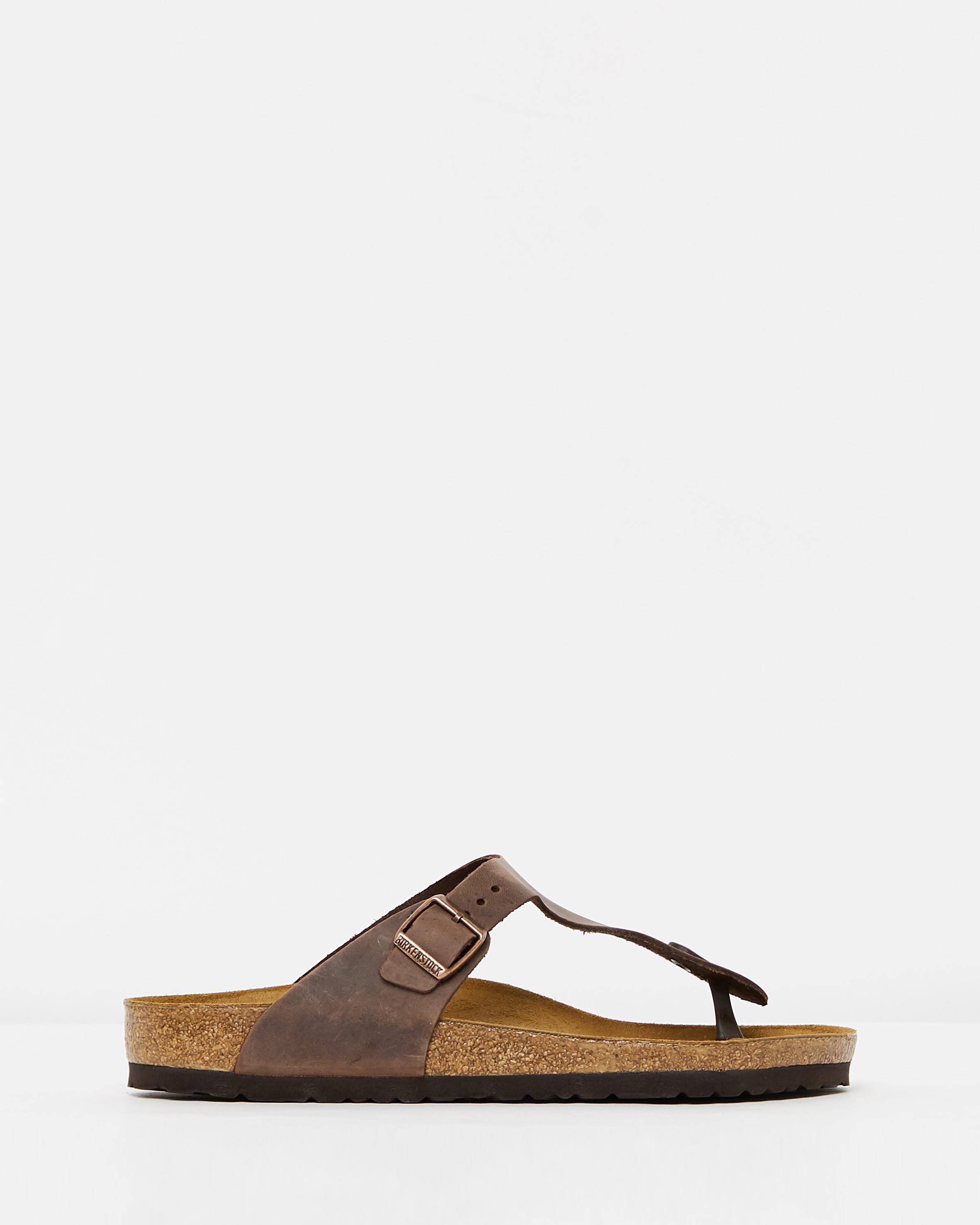 Birkenstock - GIZEH_OILED-LEATHER Brown / 37