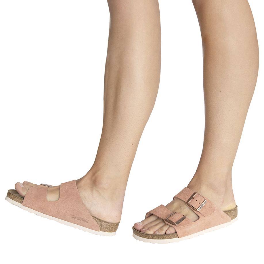 Birkenstock Women's Arizona Soft Footbed Sandals, Earth Red