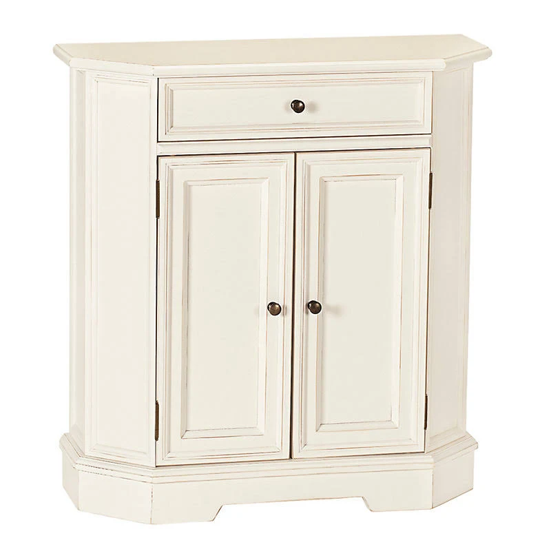 Piccola Cabinet - Distressed White Distressed White - Ballard Designs