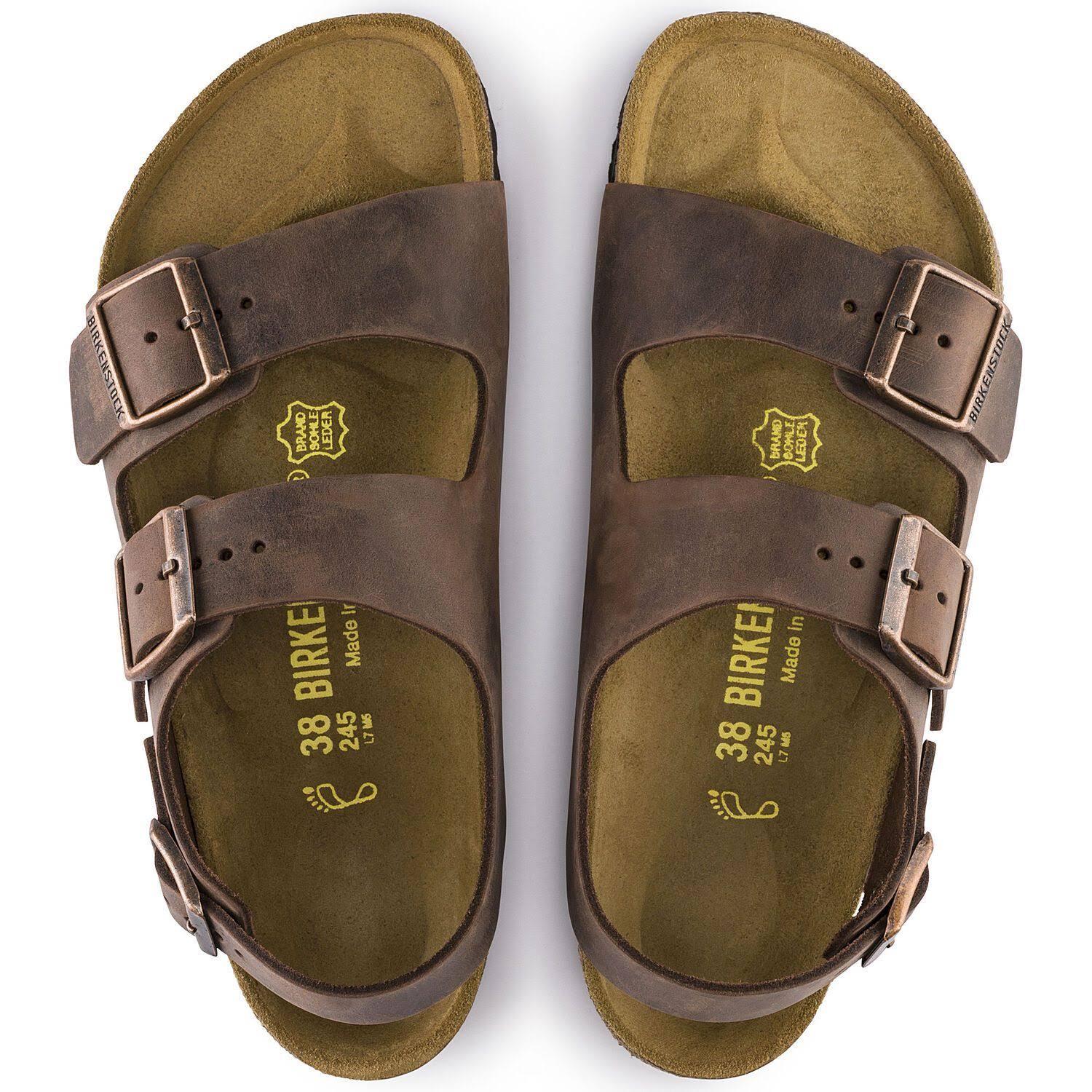 Birkenstock Milano Habana Leather / 37