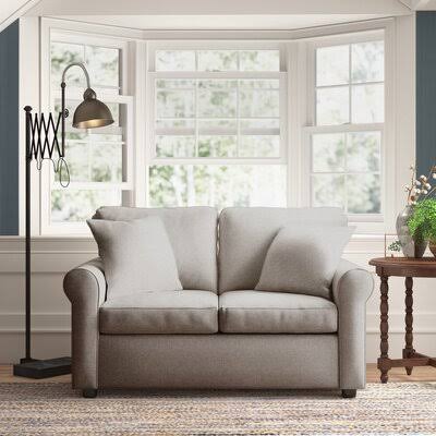 Wolsingham Cotton 60x22 Rolled Arm Loveseat Body Fabric: Turbo Line