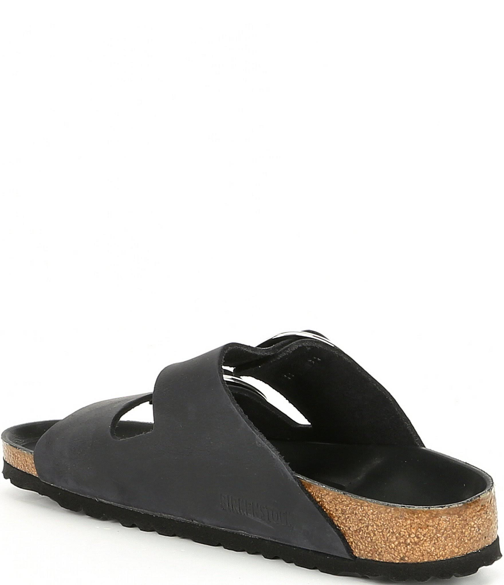 Birkenstock Women's Arizona Big Buckle Oiled Leather Black
