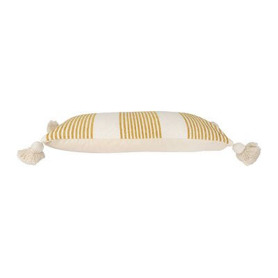 Birch Lane Martz Cotton Lumbar Pillow Cover & Insert Color: Mustard