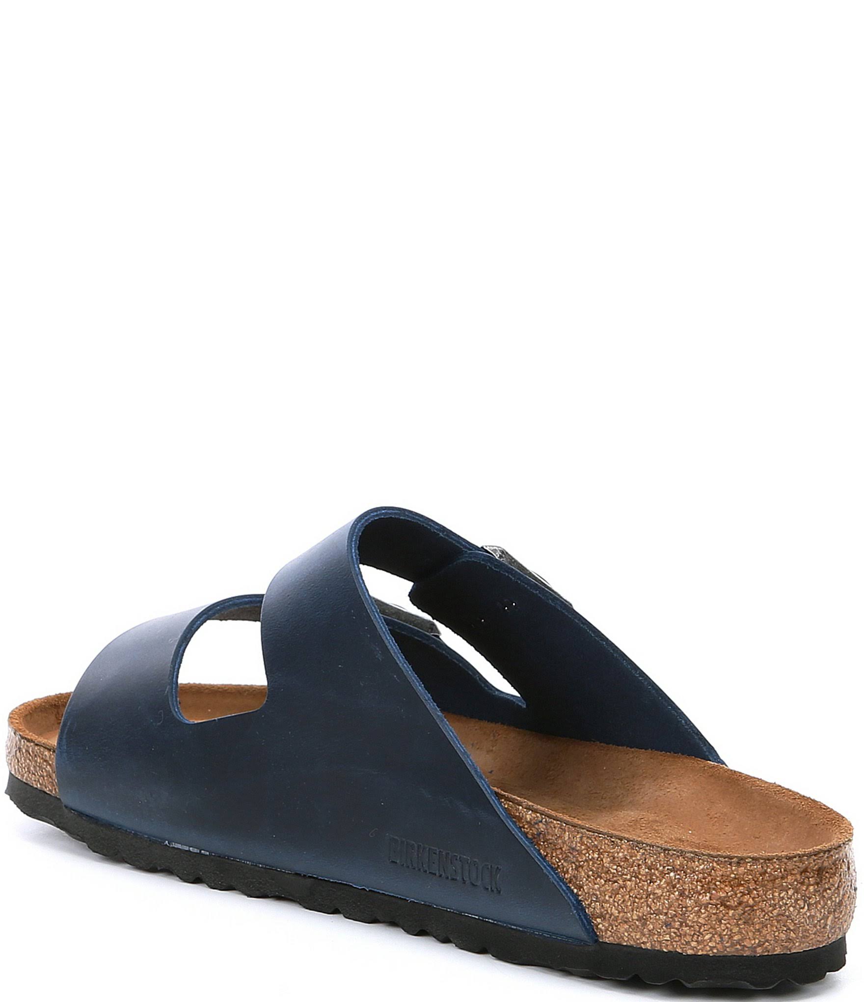 Birkenstock Arizona Soft Footbed (41 Blue Oiled Leather)