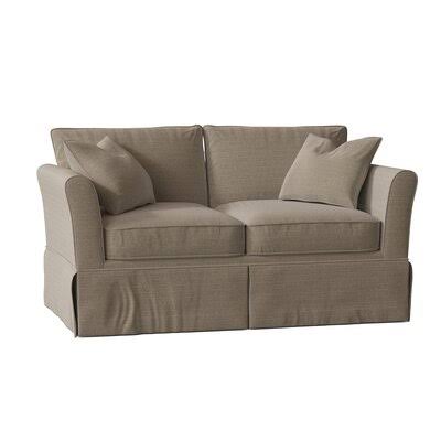 Lovie 63x22 Flared Arm Loveseat Birch Lane Body Fabric: Turbo Line
