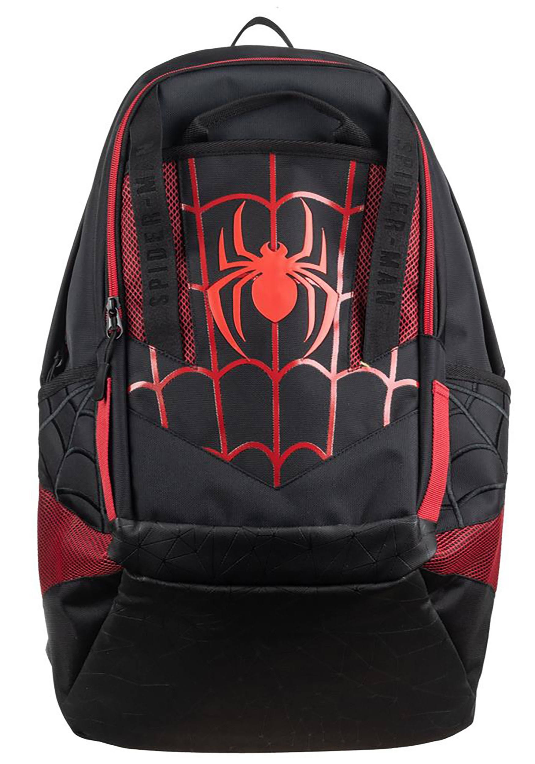 Spider-Man Black and Red Laptop Backpack