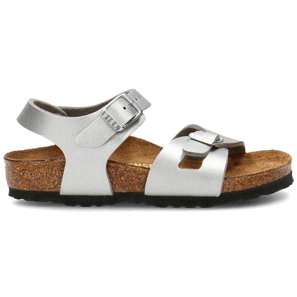 Birkenstock Sandals Rio, 0731481 - Silver - 11.5