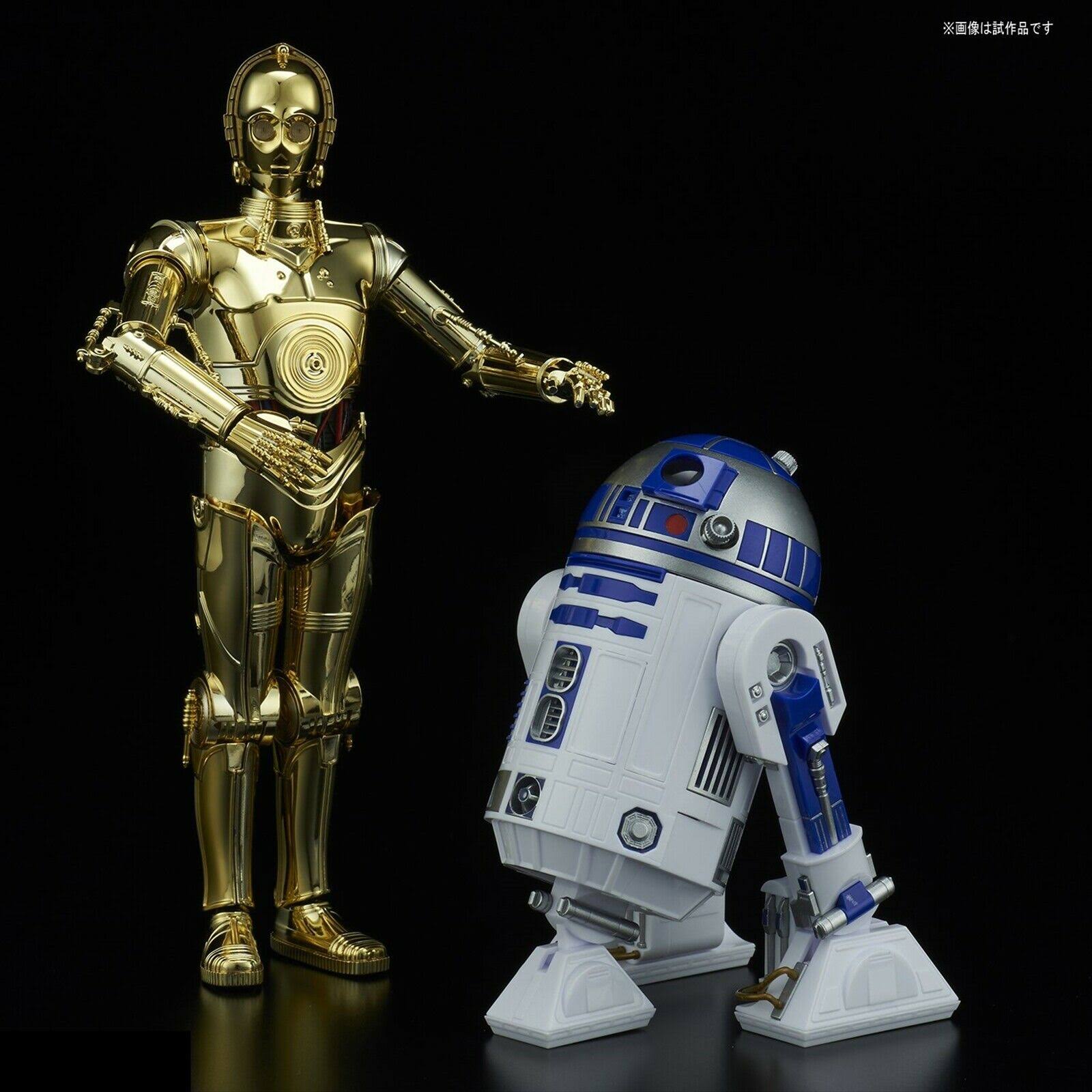 Bandai Star Wars C-3PO & R2-D2 1/12 Plastic Model Kit