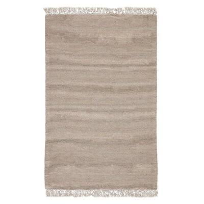Katrina Handwoven Tan Area Rug Birch Lane Rug Size: Rectangle 5& x 8&
