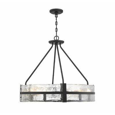 Brisa Unique/Statement Drum Chandelier Size: 8 Light Pendant