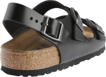 Birkenstock Unisex Milano Soft Footbed | Brown sandals Milano Soft Footbed From Footwear Etc