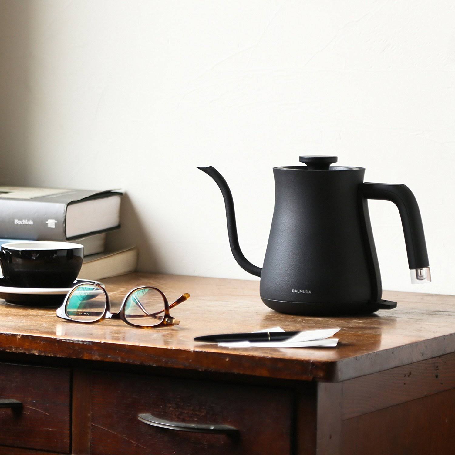 BALMUDA Electric Kettle The Pot K02A-BK (Black)