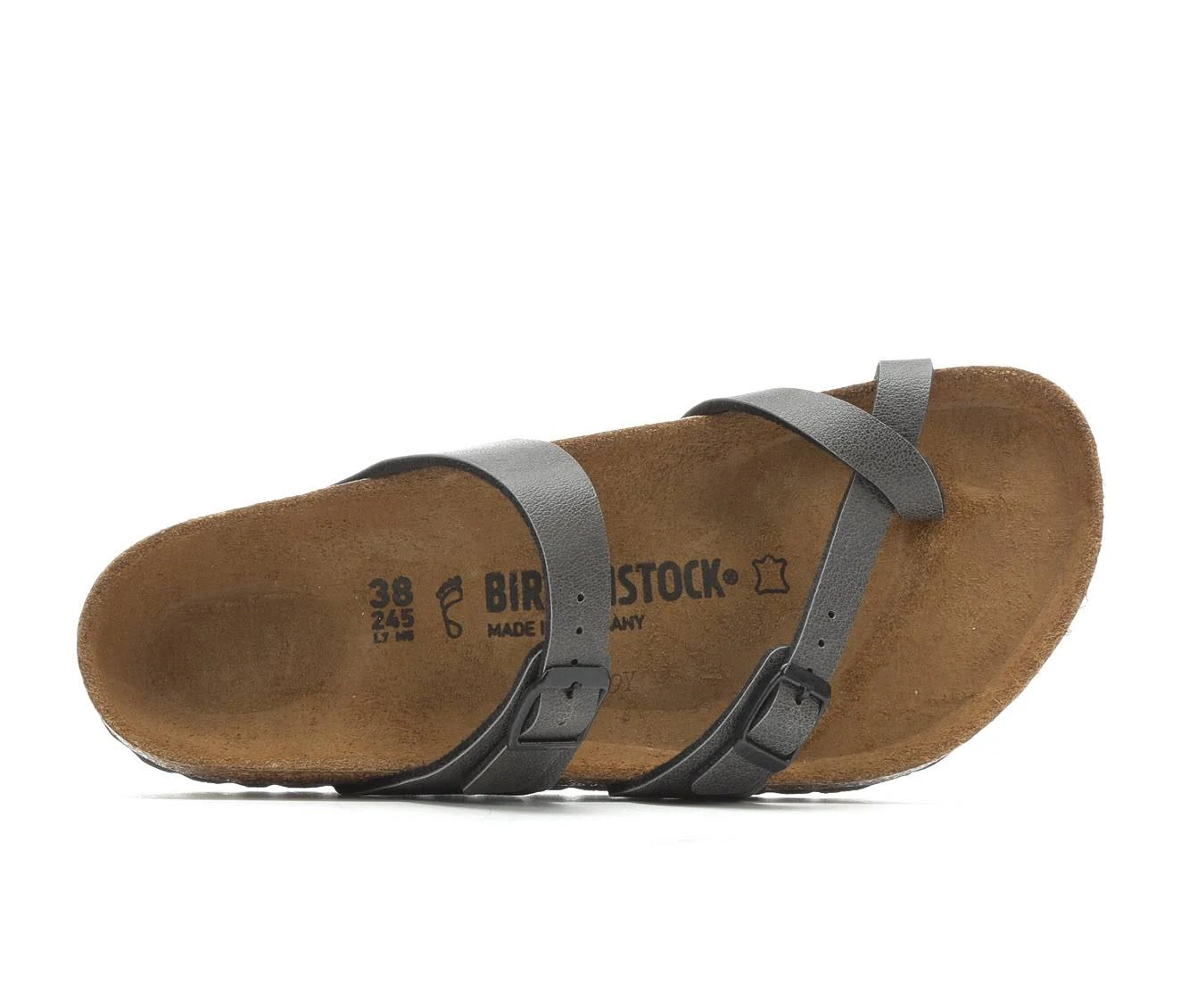 Birkenstock Women's Mayari Birko-Flor Pull Up Anthracite