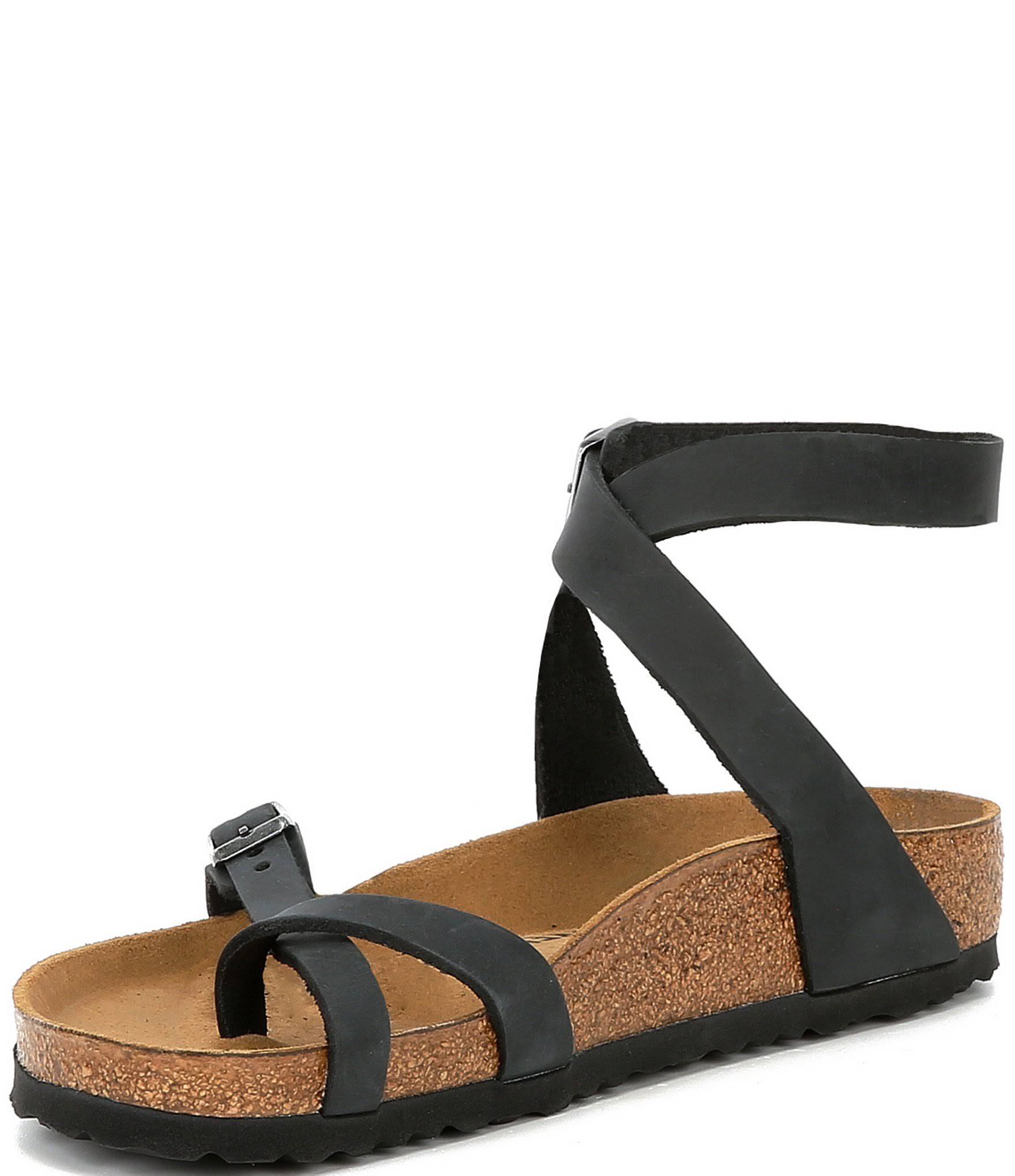 Birkenstock Women's Yara Sandal - 37 - Tobacco Oiled Leather Le