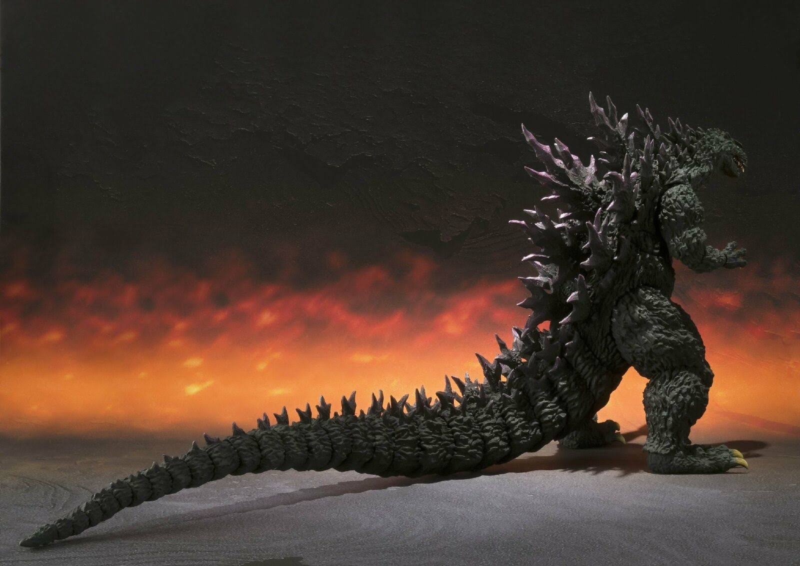 S.H.MonsterArts Godzilla 2000 Millennium Action Figure Bandai Tamashii Nations