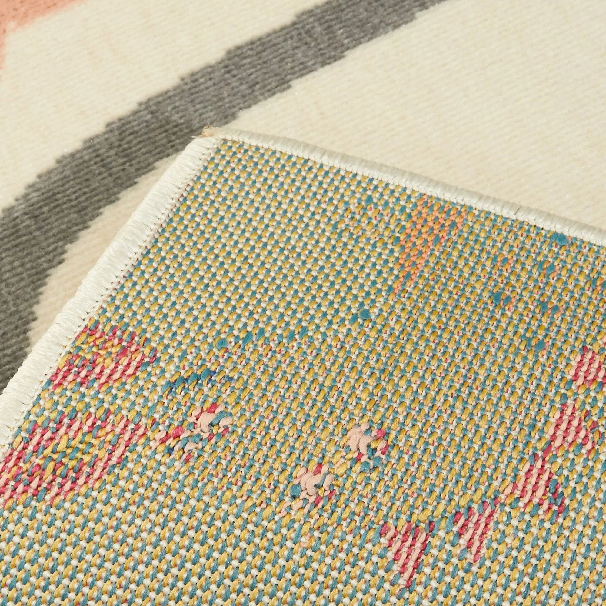 Balta Fantasy Road Pink 4 ft. x 6 ft. Kids Area Rug