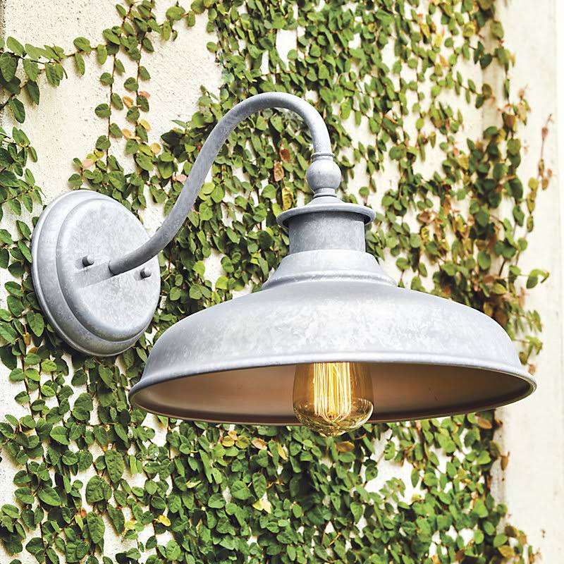 Archer Industrial Outdoor Sconce - Ballard Designs