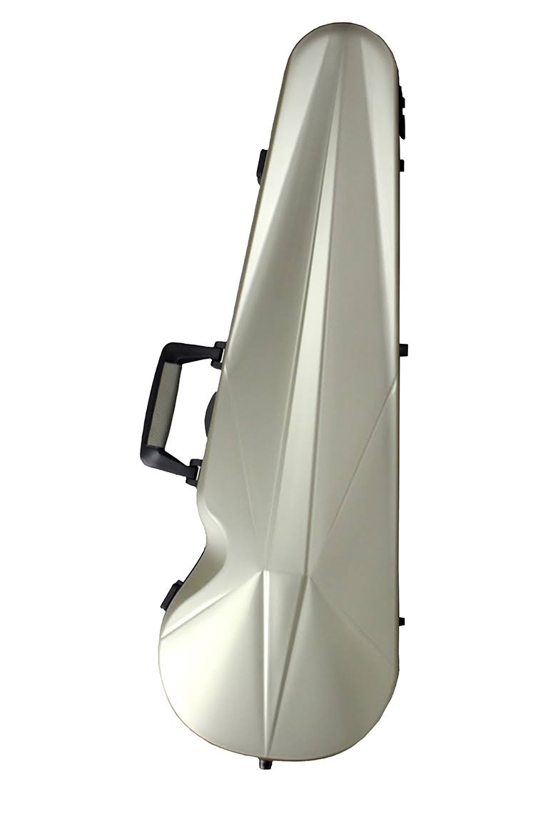 BAM OP2002XL Supreme L&opera Hightech Polycarbonate Contoured Violin Case champagne-Black