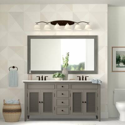Landover Rustic Bathroom/Vanity Mirror Size: 45.5x22 x 35