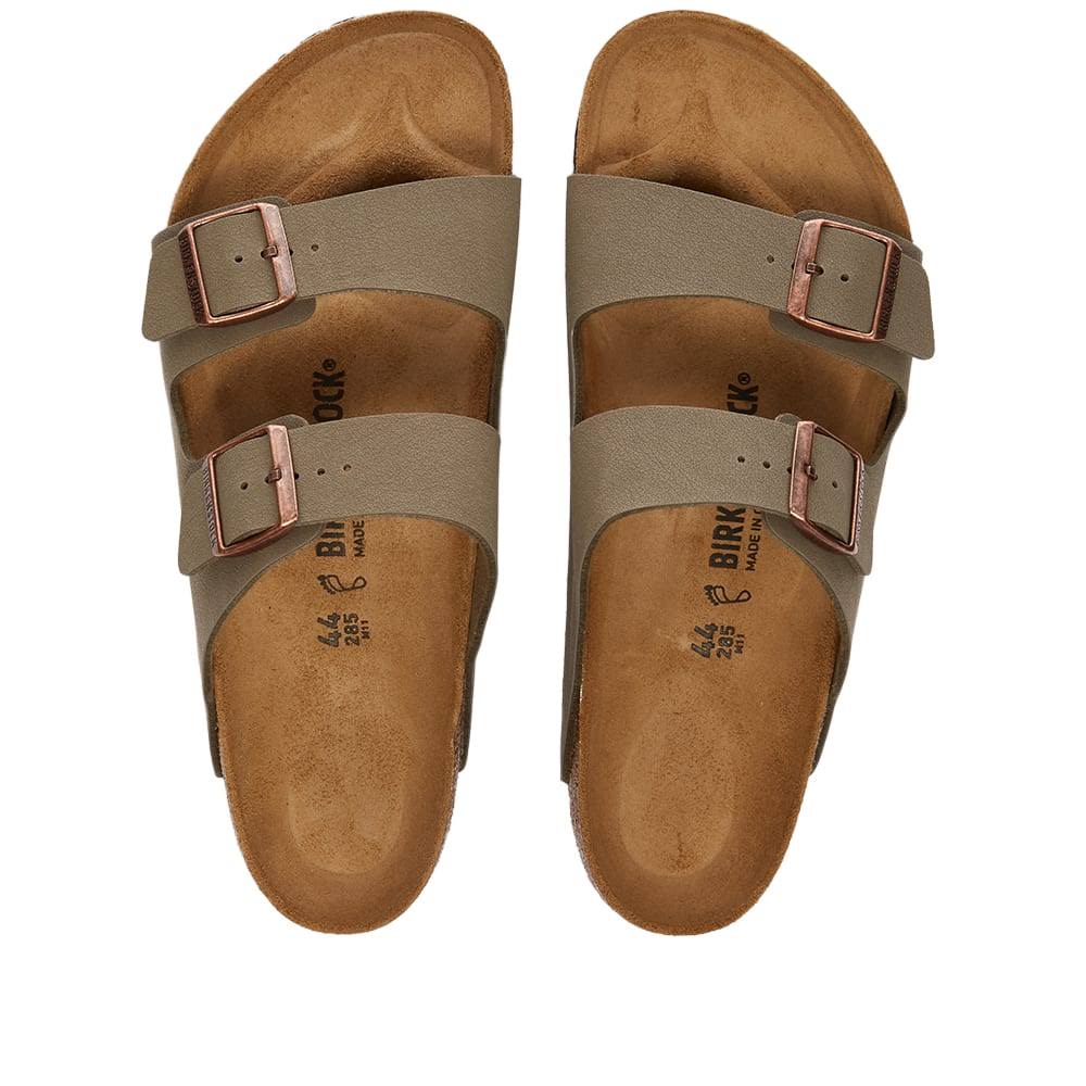 Birkenstock Arizona Birko Flor Sandals - Stone