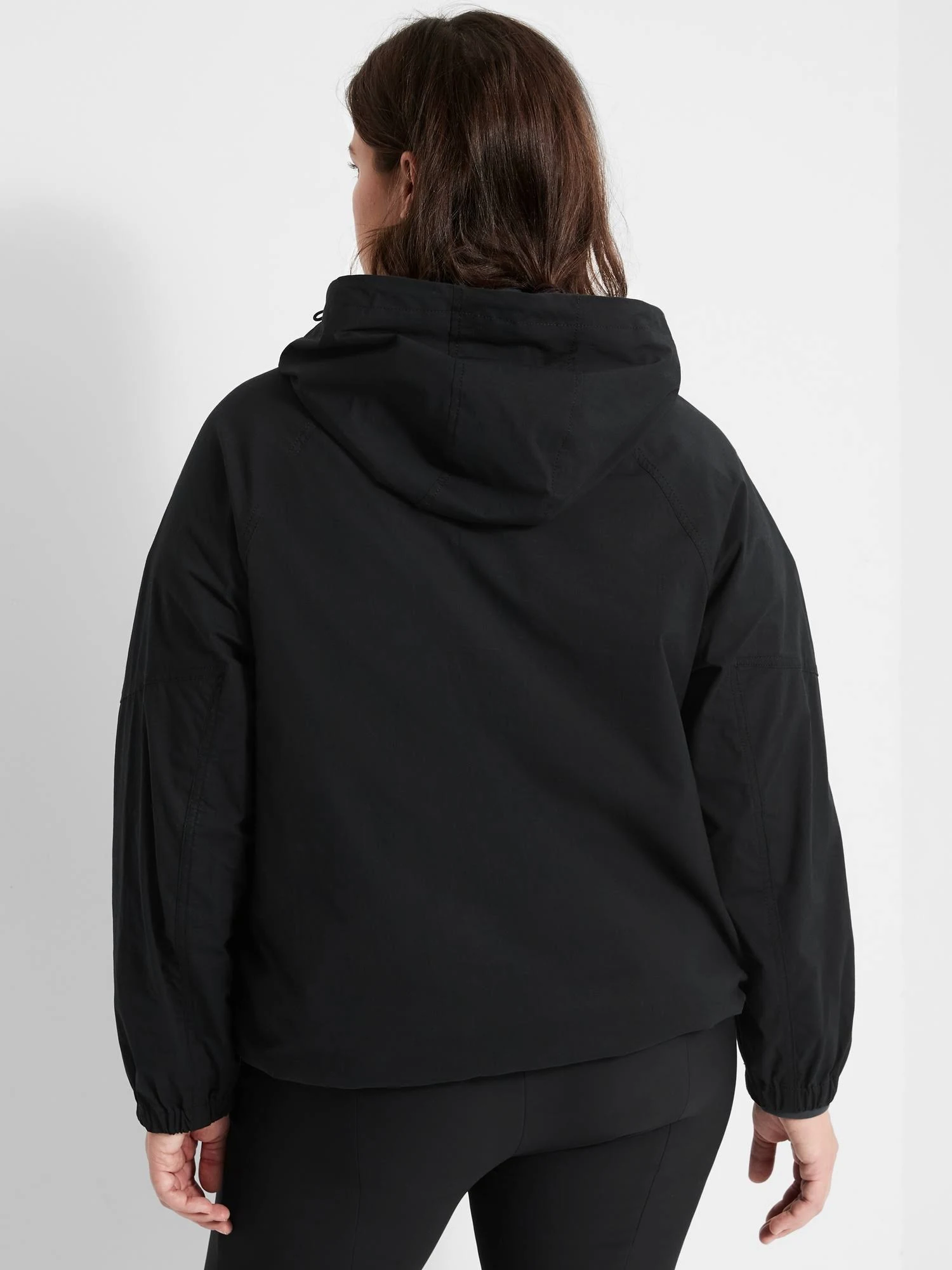 Banana Republic Women's Rain Jacket Black Size S