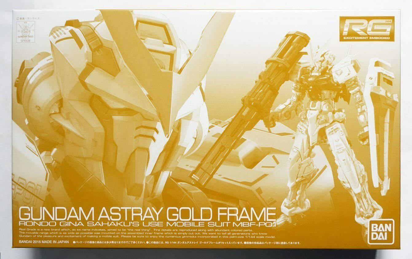 Gundam RG 1/144 Gundam Astray Gold Frame Exclusive Model Kit