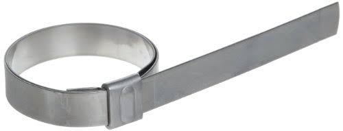 Band-It JS2039 Junior 1 2 Wide x 0 030 Thick Diameter 201 Stainless Steel Smooth I D Clamp 100 per Box