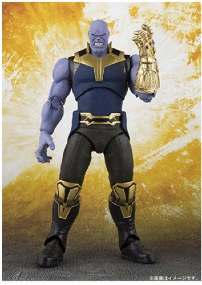 S.H. Figuarts Thanos Action Figure Avengers Infinity War Bandai Tamashii Nation