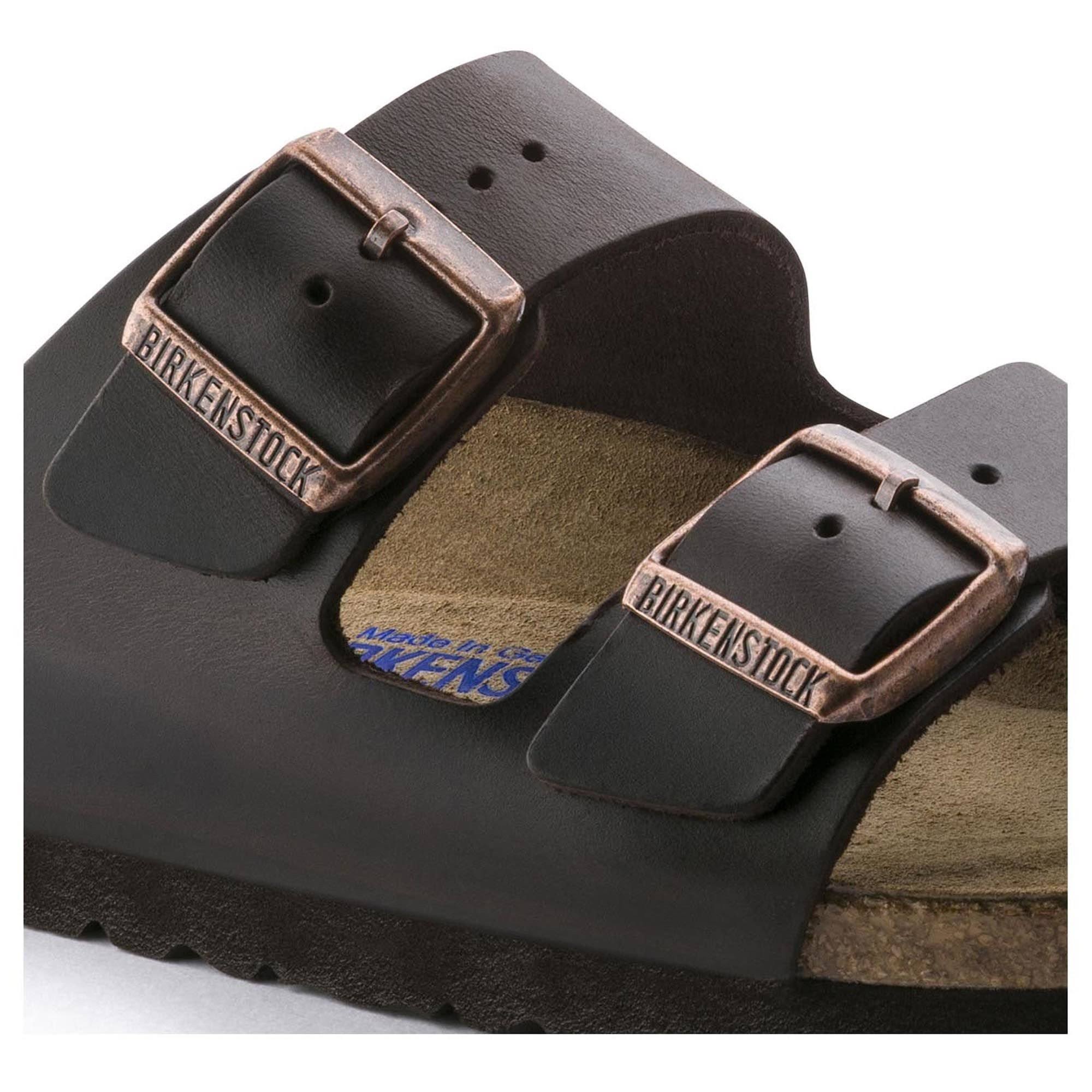 Birkenstock Arizona Soft Footbed Amalfi Leather (Brown)