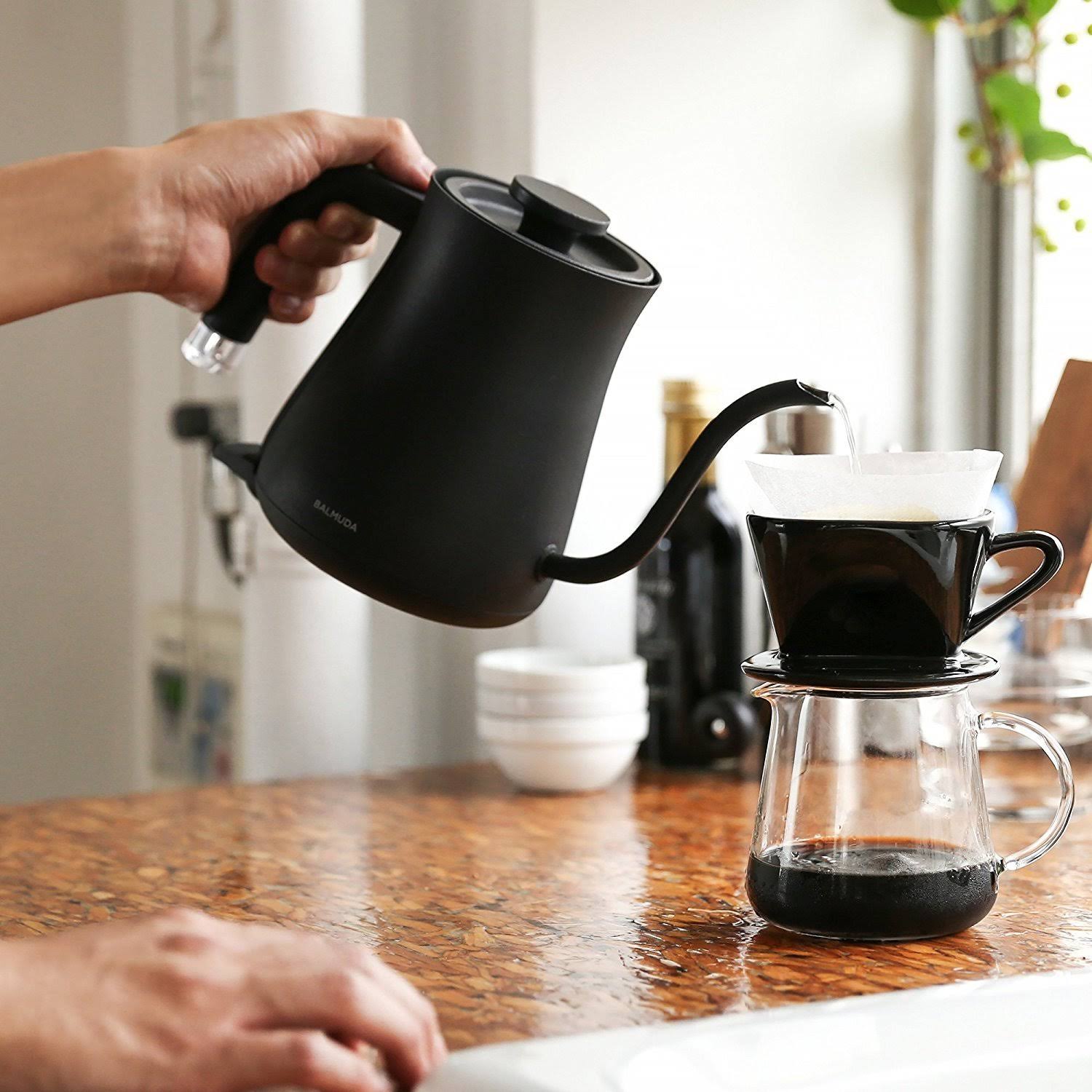 BALMUDA Electric Kettle The Pot K02A-BK (Black)