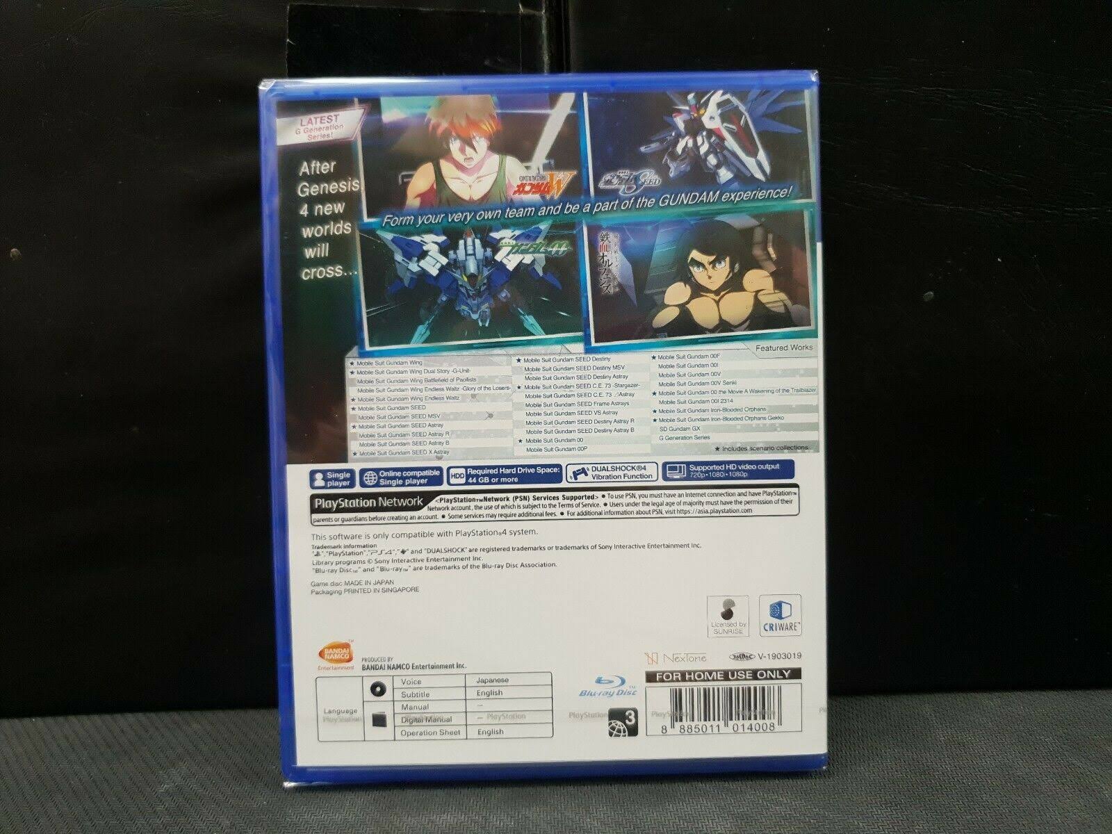 SD Gundam G Generation Cross Rays (Asian - English Subs) - PS4