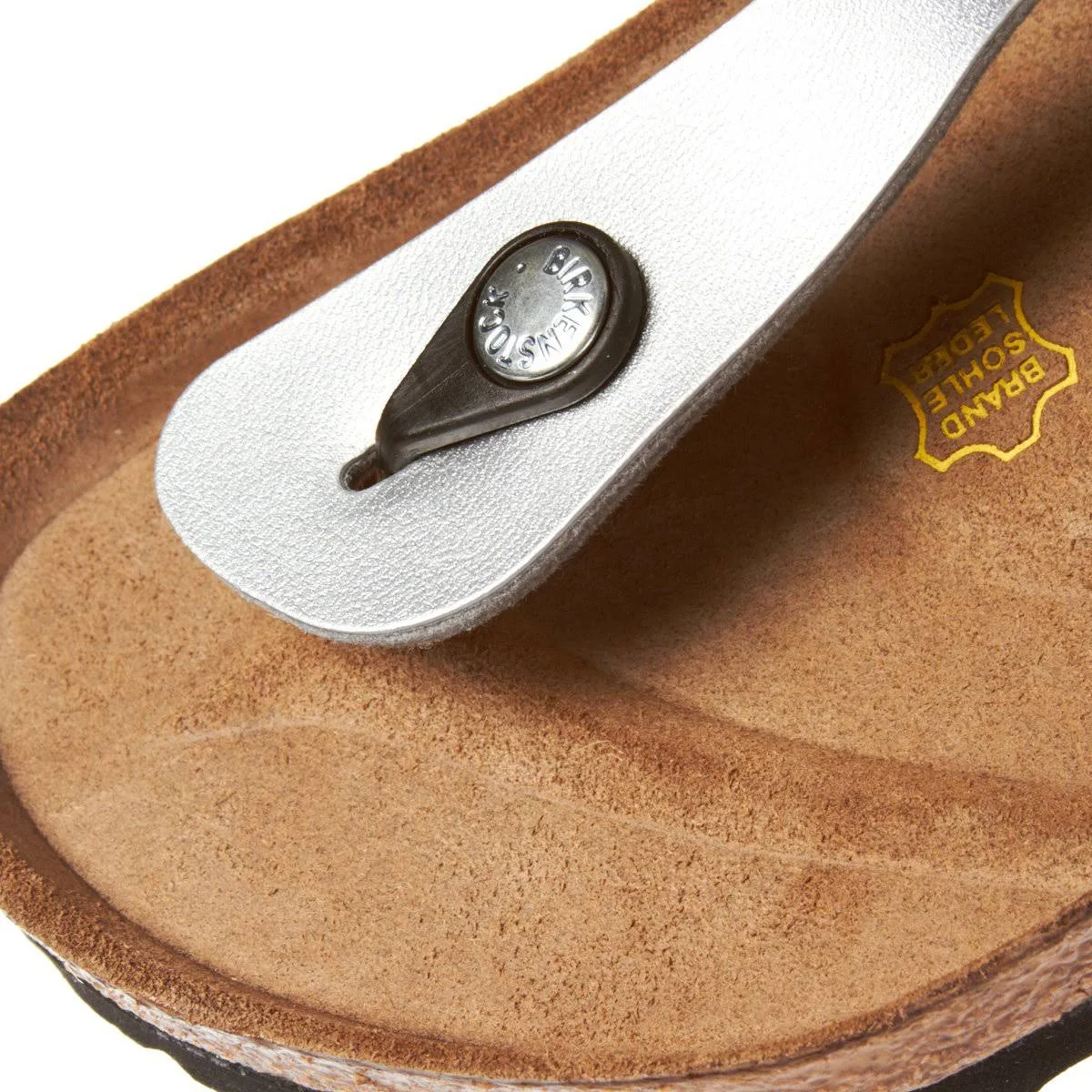 Birkenstock Sandals | Gizeh, Silver