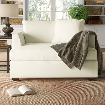 Karley 39x22 Armchair Birch Lane Body Fabric: Conversation Pearl