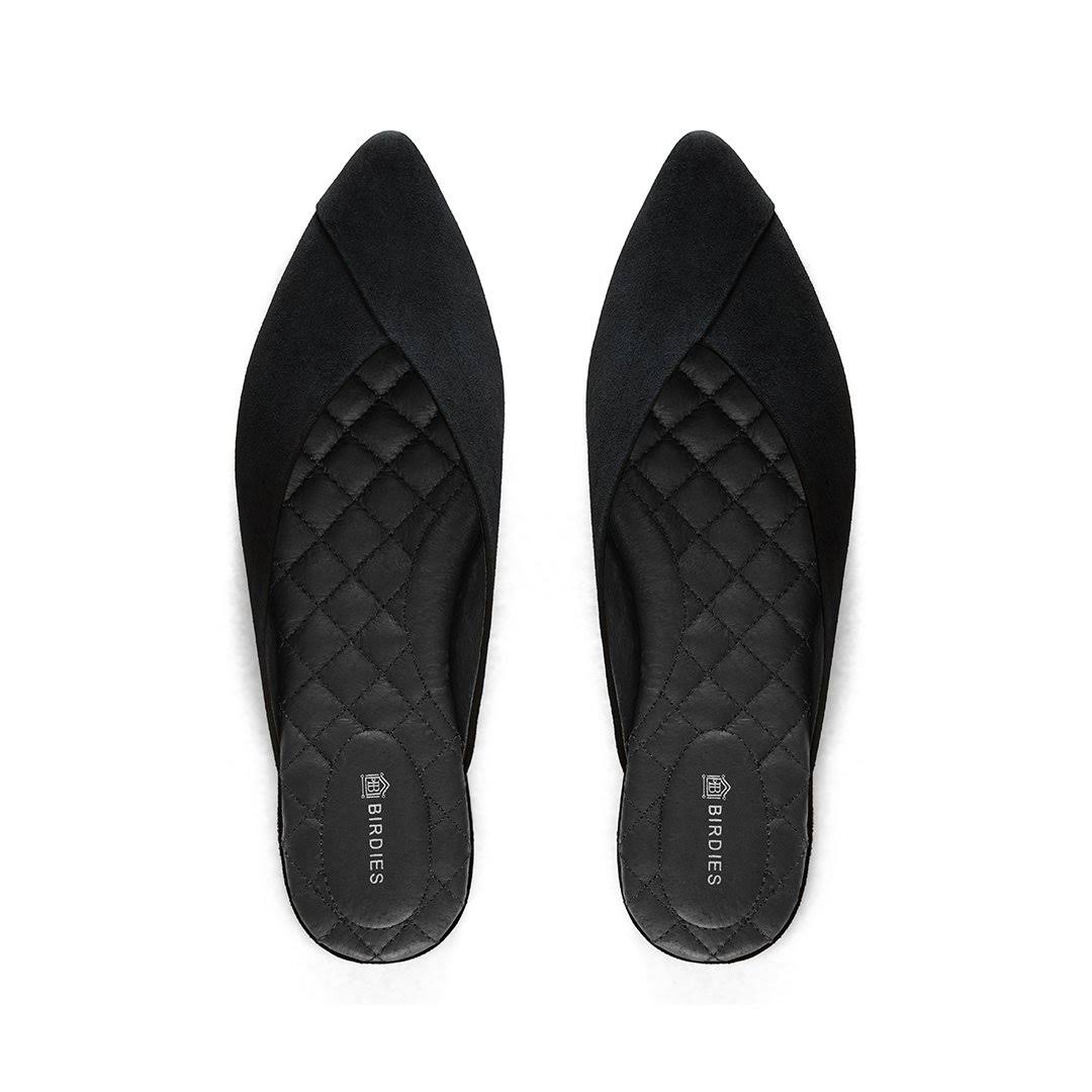 Birdies Swan Mule, Size 7 in Black at Nordstrom