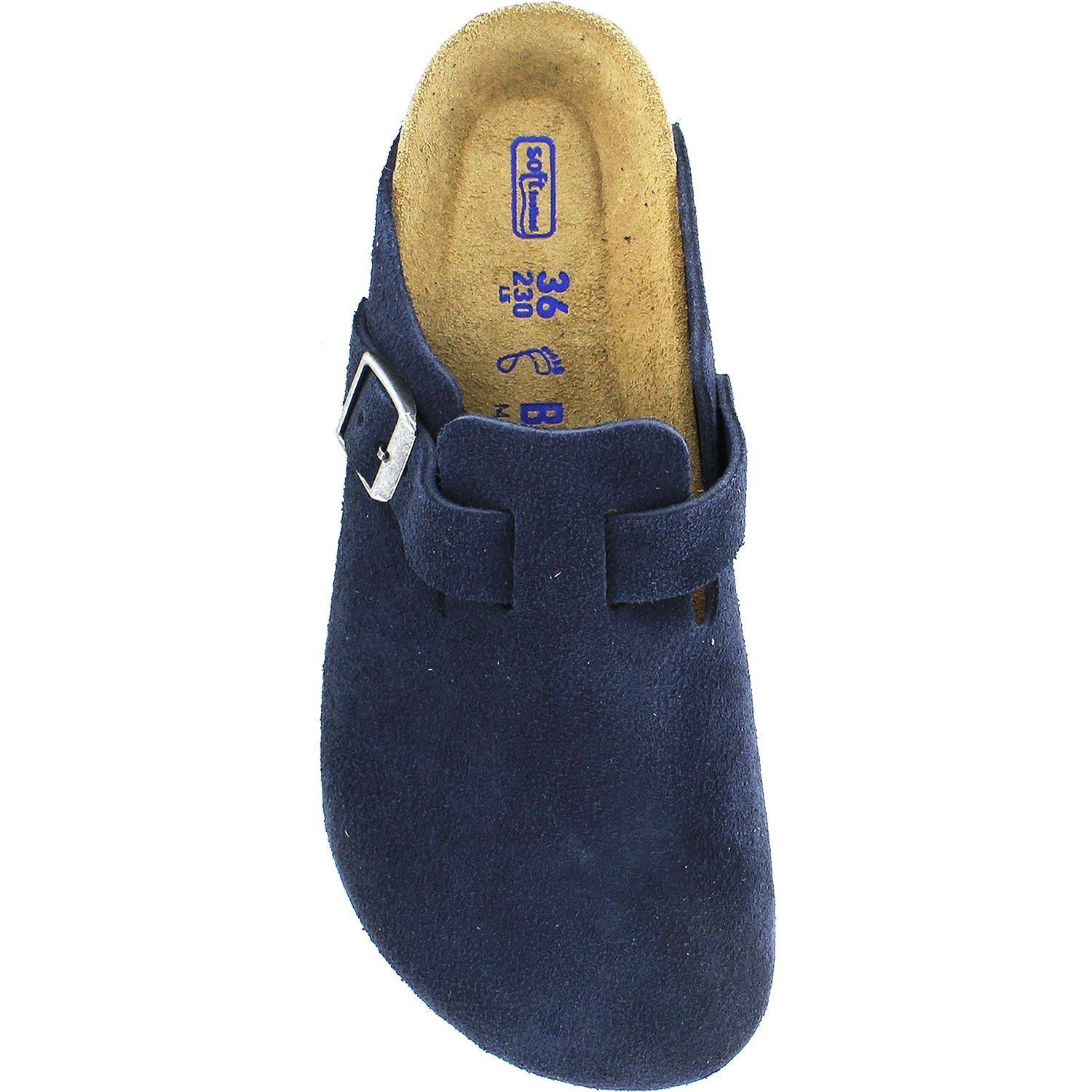 Birkenstock Boston Soft Footbed - Night Suede Size 36