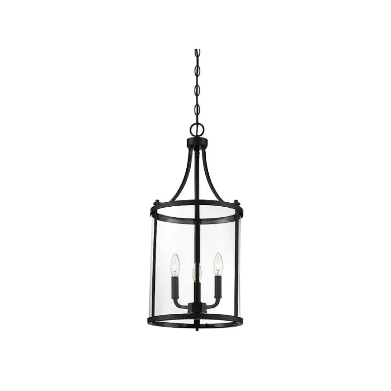 Aadhya 3 - Light Lantern Cylinder Pendant Finish: English Bronze