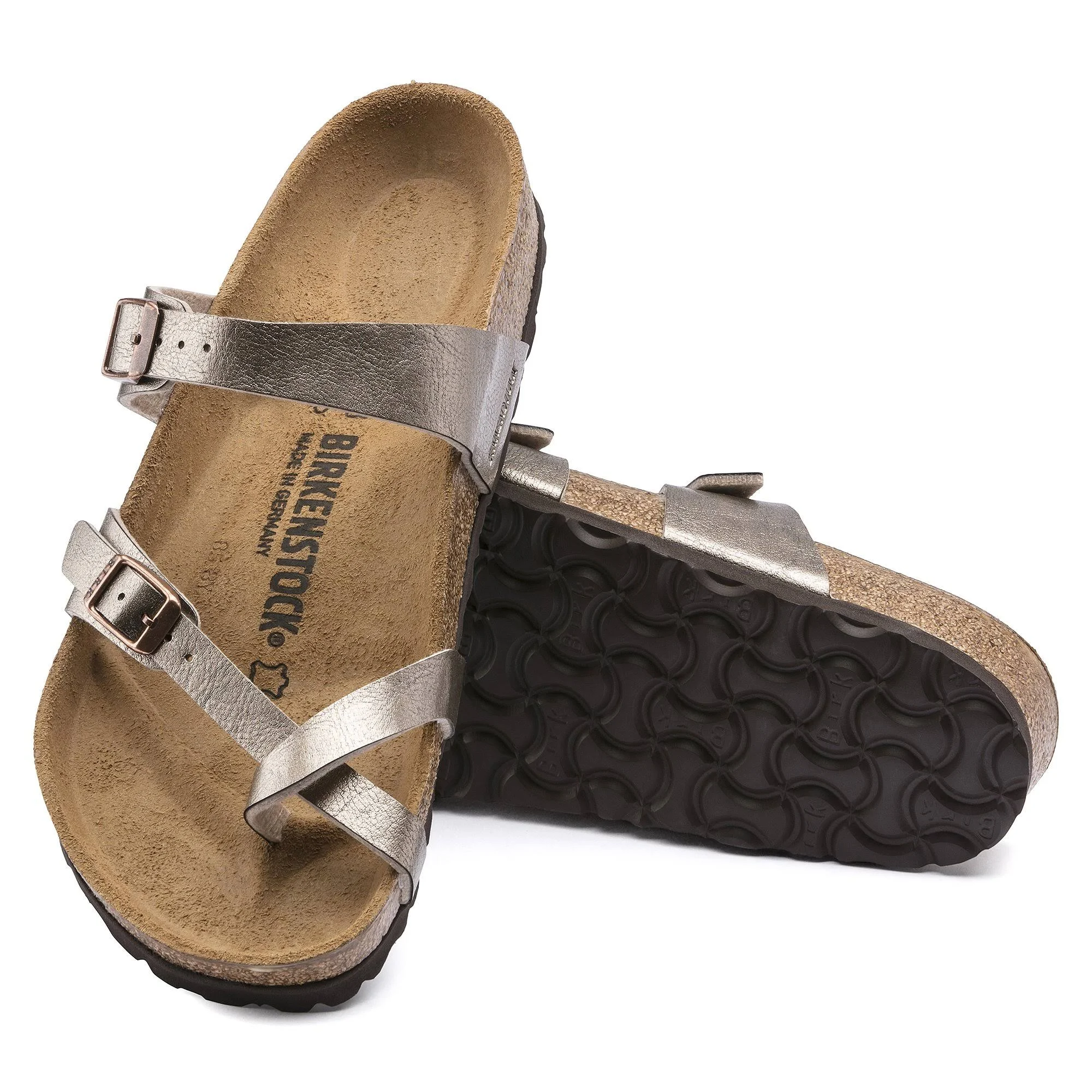 Birkenstock Women's Mayari Sandal - 36 - Graceful Taupe / Birko-Flor