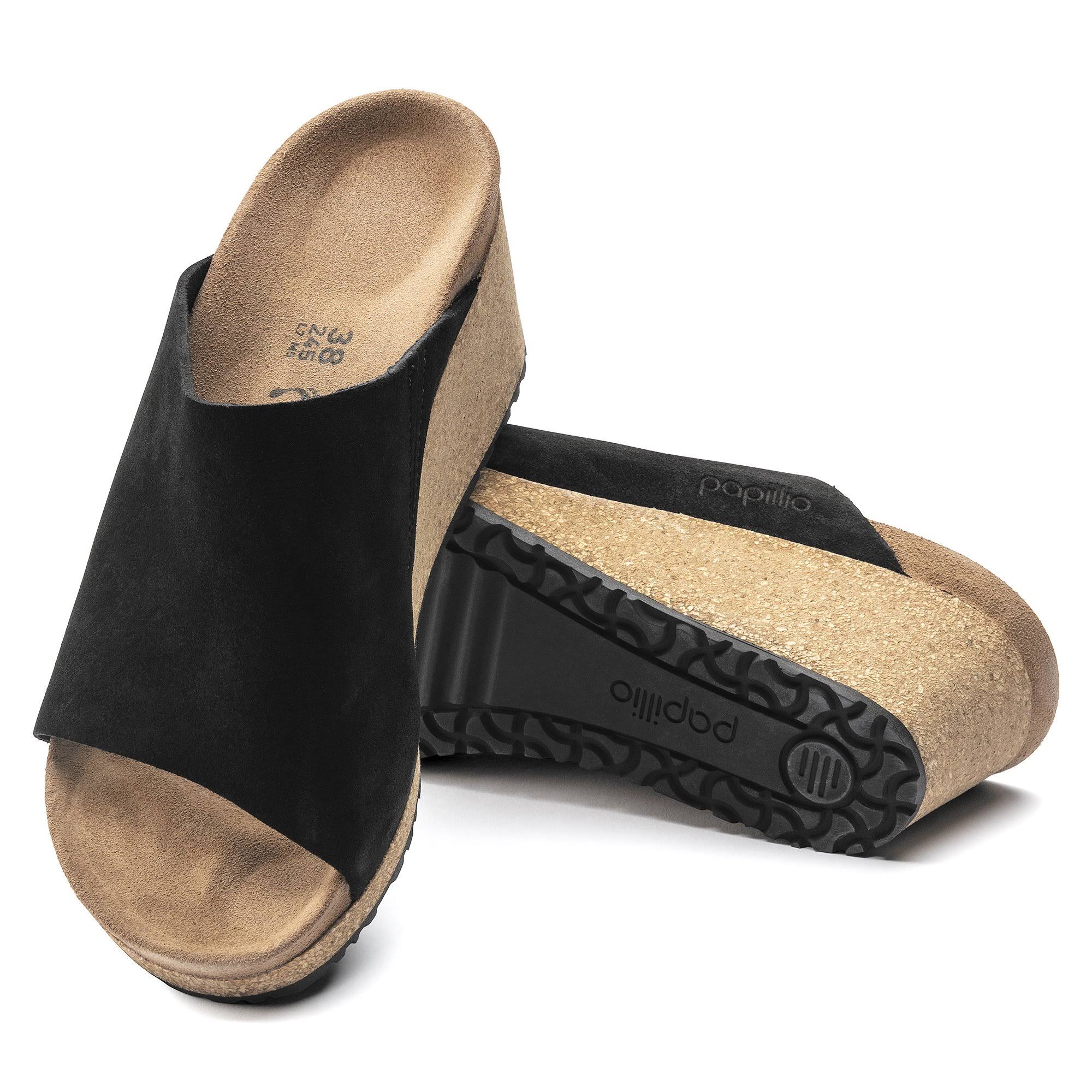 Birkenstock Women's Namica (42 Narrow Black Suede)