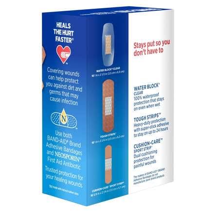 Band Aid Vppk, 30 Count (4-6 Pack)
