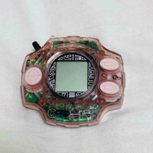 Digimon Digital Monster Digivice 2 Hikari Color Pink Tamagotchi Bandai 1999 K11