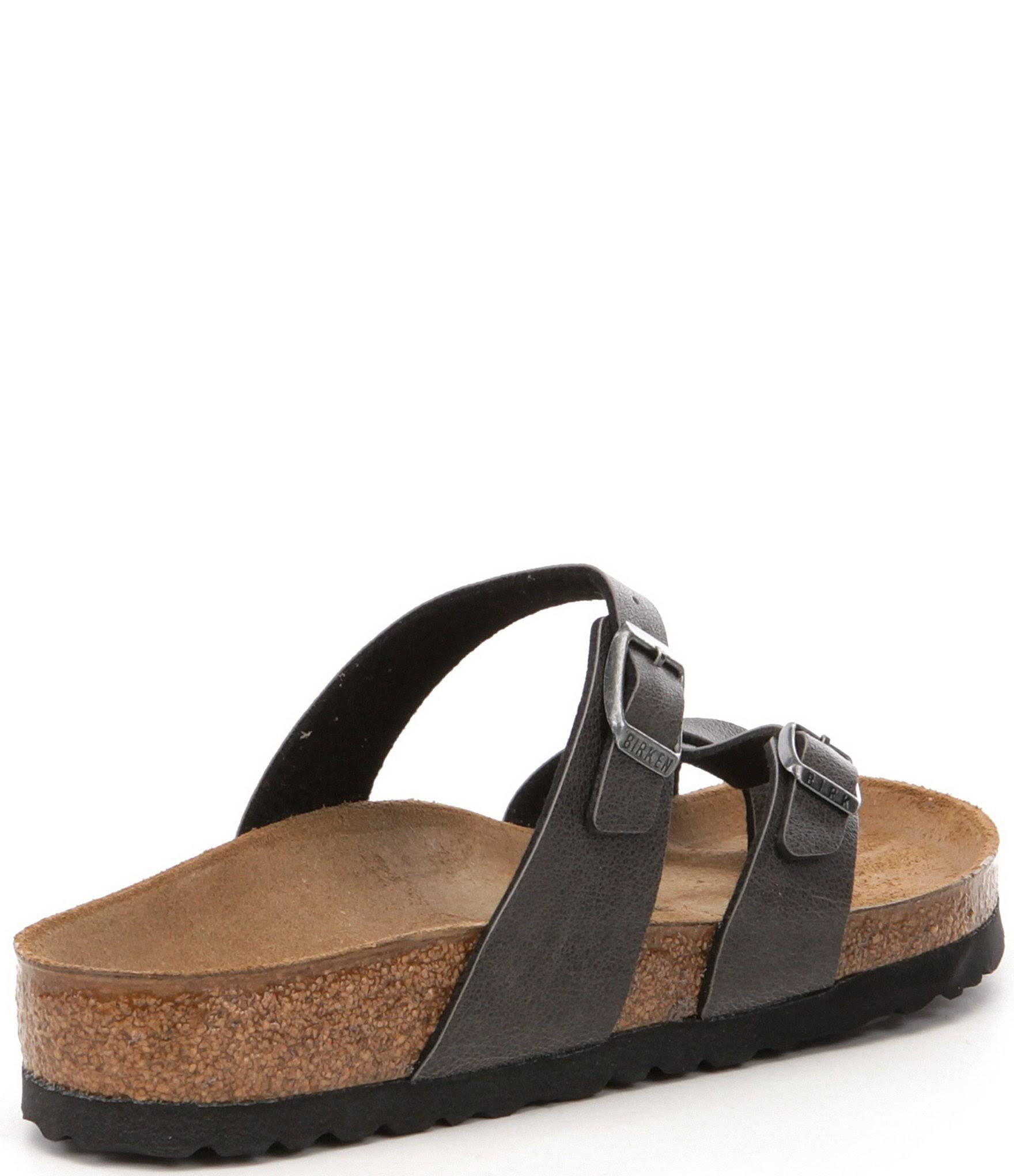 Birkenstock Women's Mayari Birko-Flor Pull Up Bordeaux