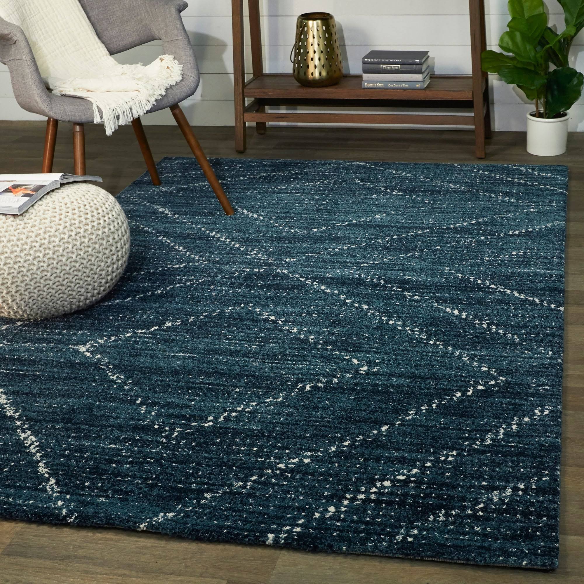 BALTA Sienna Grey 7 ft. x 9 ft. Geometric Area Rug