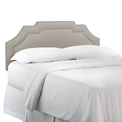 Birch Lane Keeling Upholstered Headboard Upholstery: Goddard Indigo Stripe, Size: California King