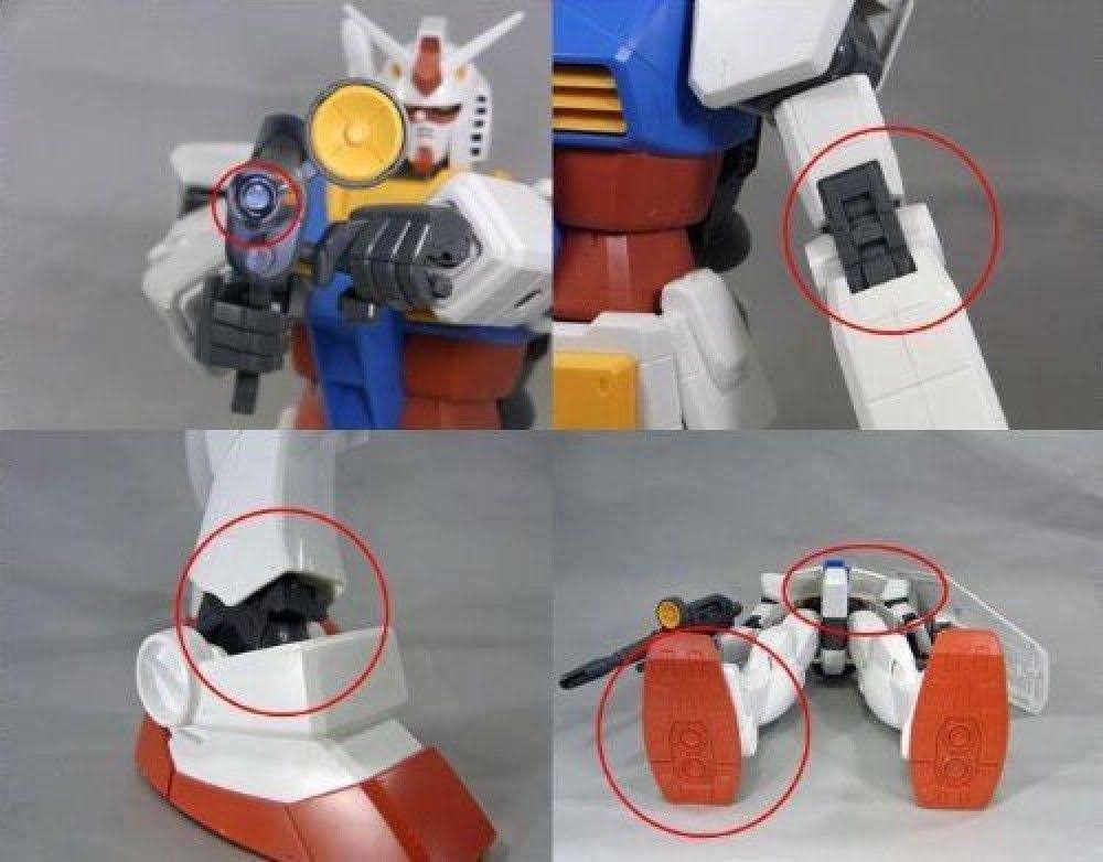 Bandai 1/48 Scale RX-78-2 Gundam Mega Size Model