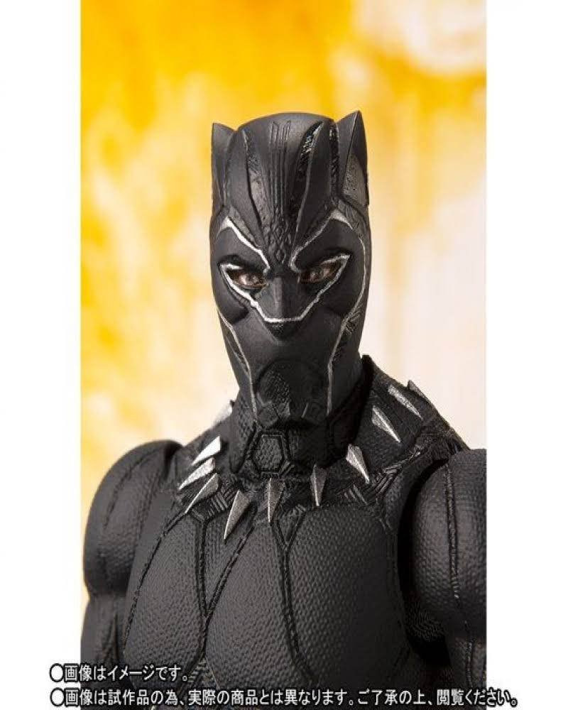 Avengers Infinity War: Black Panther & Tamashii Effect Rock S.H.Figuarts